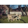 Churnet Valley Churnet Valley Ergo 8 Seat Table Set - 2 x Chairs & 2 x 3-Seater Benches