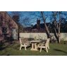 Churnet Valley Churnet Valley Ergo 4 Seat Table Set - 2 x Benches