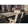 Churnet Valley Churnet Valley Ergo 8 Seater Square Set - 4 x Chairs & 2 x Benches