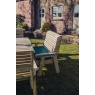 Churnet Valley Churnet Valley Ergo 8 Seater Square Set - 4 x Chairs & 2 x Benches
