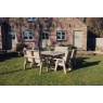 Churnet Valley Churnet Valley Ergo 8 Seater Square Set - 4 x Benches