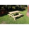 Churnet Valley Deluxe Picnic Table 1500 Length