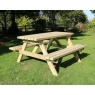 Churnet Valley Deluxe Picnic Table 1.8m