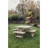 Churnet Valley Churnet Valley Westwood Square 8 Seater Picnic Table