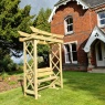 Churnet Valley Churnet Valley Tokyo Arch 4ft With Ashcombe Bench