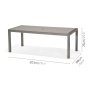 LG Outdoor Lifestyle Garden Outdoor Solana 8 Seater Dining Set