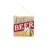 La Hacienda Ice Cold Beer Garden Sign