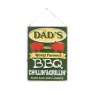 La Hacienda Dad's Bbq Garden Sign