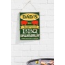 La Hacienda Dad's Bbq Garden Sign