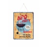 La Hacienda Corrugated Bbq Party Garden Sign