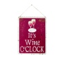 La Hacienda It's Wine O'Clock Garden Sign