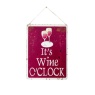 La Hacienda It's Wine O'Clock Garden Sign