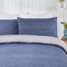 Fusion Bethan Navy/Grey Duvet Set