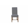 Hexham Upholstered Chair - Grey Check