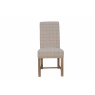 Hexham Upholstered Chair - Natural Check