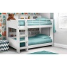 Julian Bowen Domino Bunk Beds - White Lifestyle