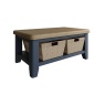 Hexham Painted Blue Coffee Table