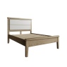 Hexham Bed With Fabric Headboard & Low End Footboard Set