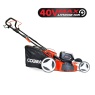 Cobra MX51S40V Self Propelled 3-in-1 51cm Twin 40v Cordless/Battery Rotary Lawnmower