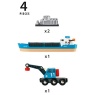 BRIO Freight Ship and Crane 33534