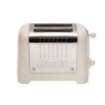 Dualit 2 Slice Toaster Lite - Canvas White