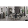 Markham Silver Grey 6-8 Dining Table