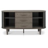 Markham Silver Grey Wide Sideboard