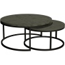 Markham Silver Grey Coffee Table Nest