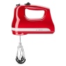 KitchenAid 5KHM6118BER 6 Speed Hand Mixer Flex Edge - Empire Red