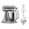 KitchenAid 5KSM185PSBMS 4.8L Stand Mixer - Medallion Silver