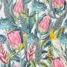 Arthouse Rainforest Escape Green Pink Wallpaper