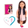 Our Generation Kaelyn Hair Grow Doll & Style Guide 46cm