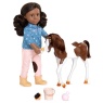 Our Generation Daveen Equestrian Doll & Horse 46cm