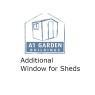 A1 Additional Window (Fixed or Opening) for Sheds & Workshops