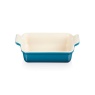 Le Creuset Heritage Deep Rectangular Dish 19cm Deep Teal