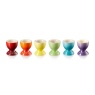 Le Creuset Set 6 Rainbow Egg Cups