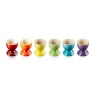 Le Creuset Set 6 Rainbow Egg Cups