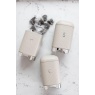 KitchenCraft Lovello Set of 3 Cannisters Latte