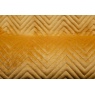 Dreamland 16847B Relaxwell Deluxe Velvet Herringbone Heated Throw - Mustard