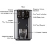 Aqua Optima Aqua Optima AUR001 Aurora Instant Hot & Cold 3.8L Water Dispenser- Black