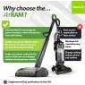 Gtech AirRAM MK2 Cordless Upright Vacuum Cleaner - Why choose the AirRam?