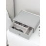 Stackers Pebble GreyClassic Deep 3 Drawer