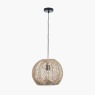 Pacific Lifestyle Sibuco Natural Woven Paper Pendant