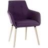 Teknik Monza Visitors Chair - Plum