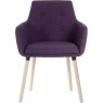 Monza Visitors Chair In Plum