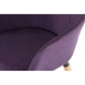 Monza Visitors Chair In Plum