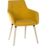 Monza Visitors Chair In Yellow