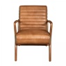 Denton Accent Chair in Buffalo Leather