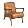 Denton Accent Chair in Buffalo Leather