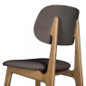 Holbeach Chair Upholstered Seat And Back Plush Steel